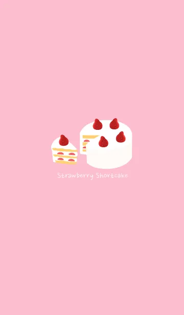 [LINE着せ替え] Strawberry Shortcakeの画像1