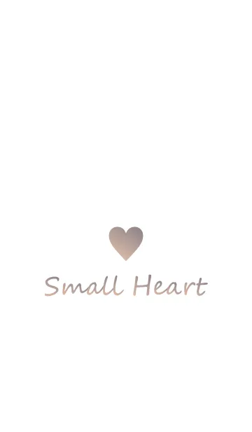 [LINE着せ替え] Small Heart *Gray Gradation*の画像1