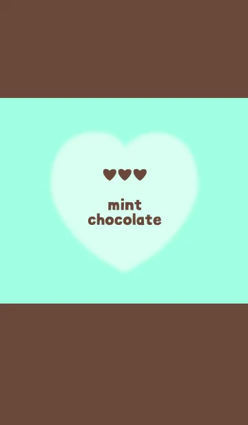 [LINE着せ替え] ミントチョコレートの画像1