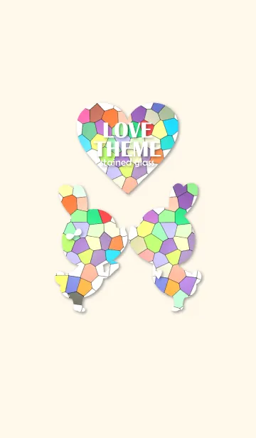[LINE着せ替え] Love Theme Stained glass.の画像1