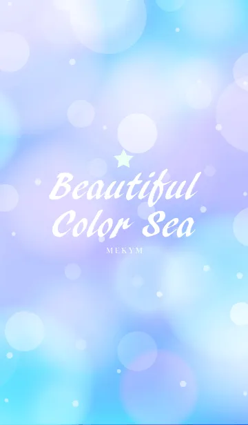 [LINE着せ替え] Beautiful Color Sea 5 -STAR-の画像1