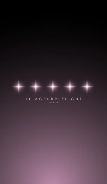 [LINE着せ替え] LILAC PURPLE STARLIGHTの画像1