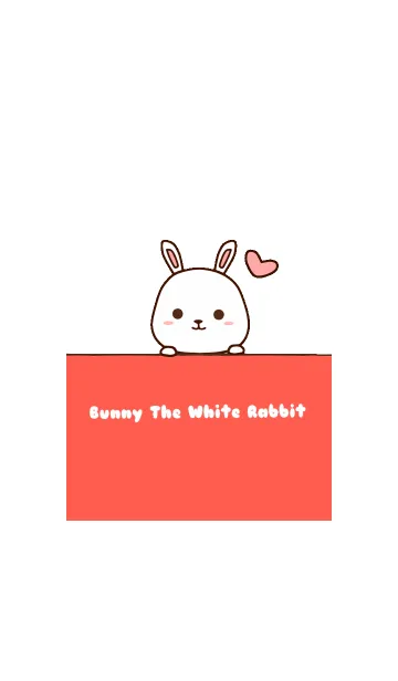 [LINE着せ替え] Bunny The White Rabbitの画像1