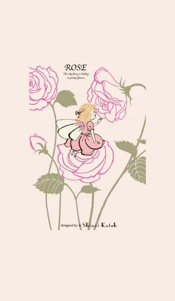 [LINE着せ替え] Flower Fairy -ROSE-の画像1