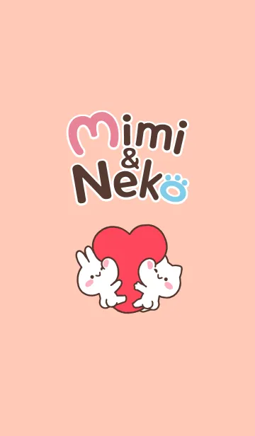 [LINE着せ替え] Mimi and Neko: Cutieの画像1