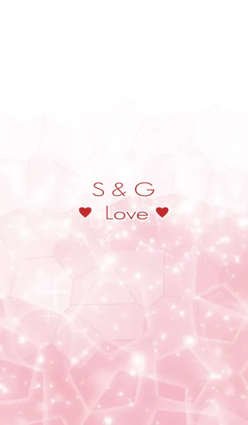 [LINE着せ替え] S ＆ G Love☆Initial☆Themeの画像1