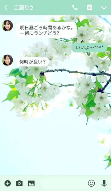 [LINE着せ替え] 桜サクラの画像3
