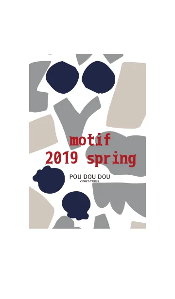 [LINE着せ替え] motif 2019 springの画像1