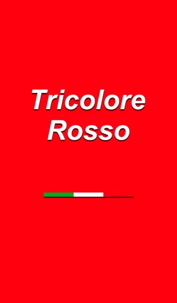 [LINE着せ替え] Tricolore Rossoの画像1