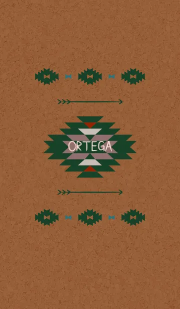 [LINE着せ替え] オルテガ03 + 緑の画像1