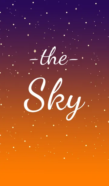 [LINE着せ替え] The スカイの画像1