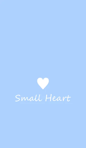 [LINE着せ替え] Small Heart *MilkyBlue*の画像1