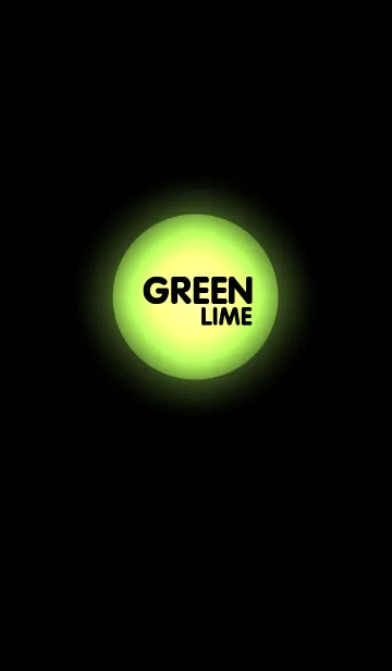 [LINE着せ替え] Simple Lime Green Light Theme (jp)の画像1