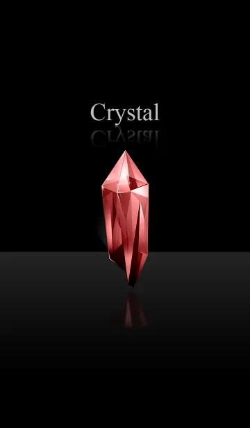 [LINE着せ替え] Clear Crystal (Black)の画像1