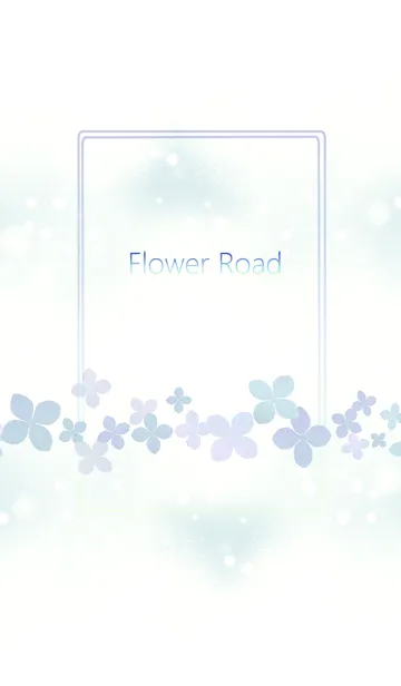 [LINE着せ替え] 花の路 あじさいver.の画像1