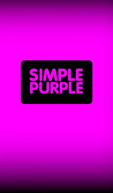 [LINE着せ替え] Simple Purple and Black Theme (jp)の画像1