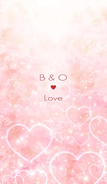 [LINE着せ替え] B ＆ O Love♥Heartの画像1