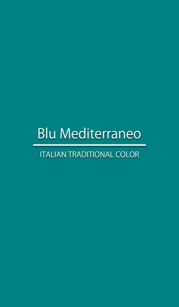 [LINE着せ替え] Blu Mediterraneoの画像1