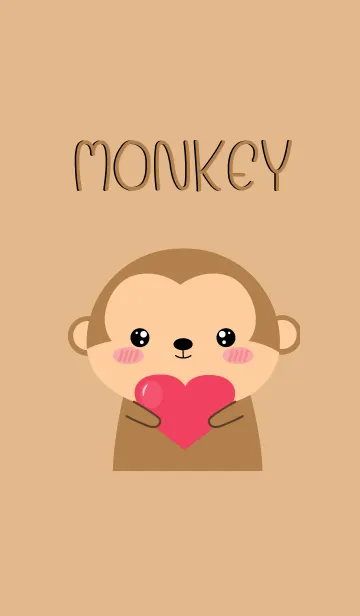 [LINE着せ替え] Monkey Monkey Theme (jp)の画像1