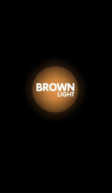 [LINE着せ替え] Simple Brown Light Theme (jp)の画像1