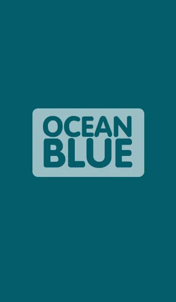 [LINE着せ替え] Simple Ocean Blue Theme (jp)の画像1