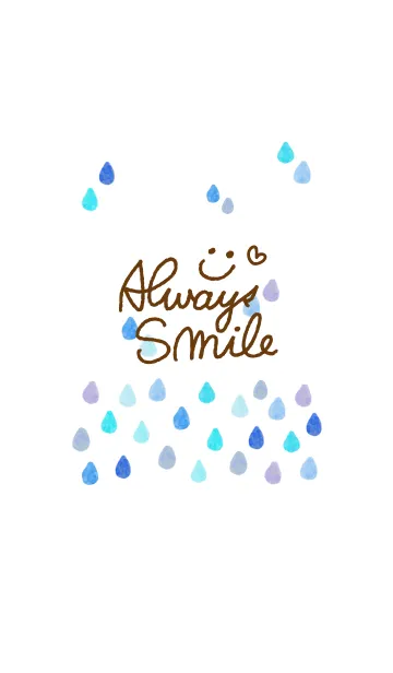 [LINE着せ替え] 雫-スマイル3-の画像1