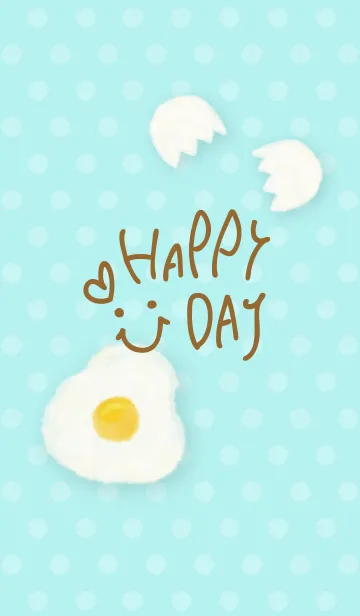 [LINE着せ替え] 目玉焼き-スマイル7-の画像1