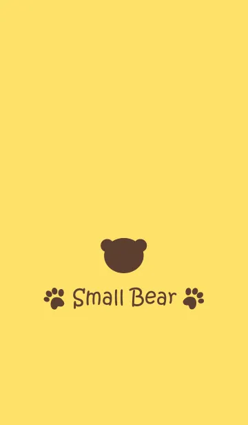 [LINE着せ替え] Small Bear *CHOCOBANANA*の画像1