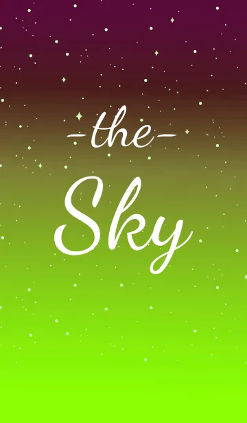 [LINE着せ替え] The スカイ 3の画像1