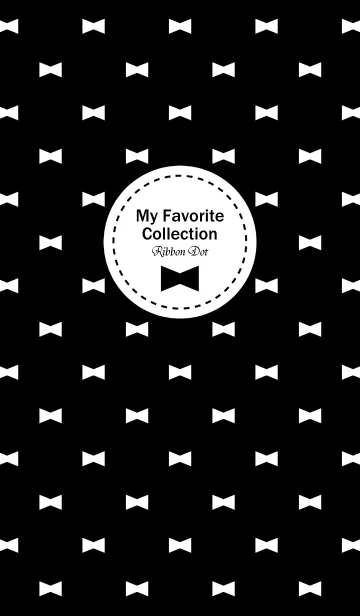 [LINE着せ替え] My Favorite Collection[Ribbon Dot1]の画像1