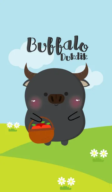 [LINE着せ替え] Poklok Buffalo Dukdik Theme (JP)の画像1