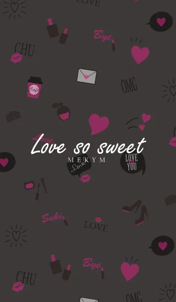 [LINE着せ替え] Love so sweet 2 -MEKYM-の画像1