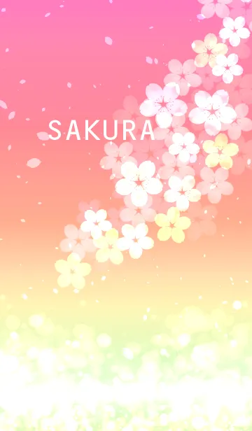 [LINE着せ替え] Beautiful SAKURA9 JPの画像1