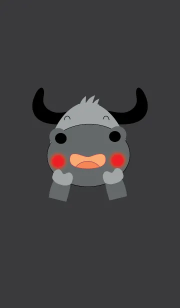 [LINE着せ替え] Simple buffalo theme (JP)の画像1