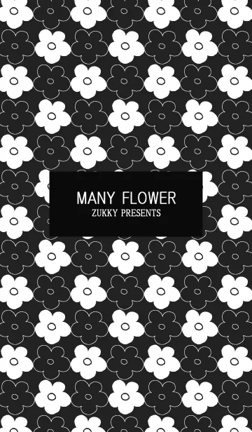 [LINE着せ替え] MANY FLOWER70の画像1