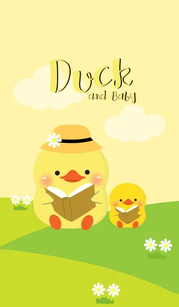 [LINE着せ替え] Duck and Baby Theme (jp)の画像1