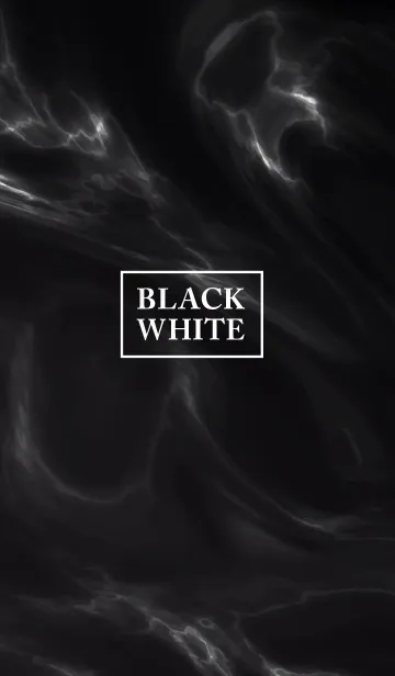 [LINE着せ替え] 【シンプル】BLACKの大理石と英語文字02の画像1