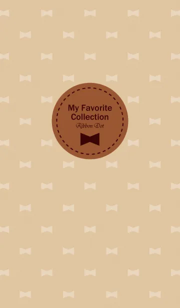 [LINE着せ替え] My Favorite Collection[Ribbon Dot2]の画像1