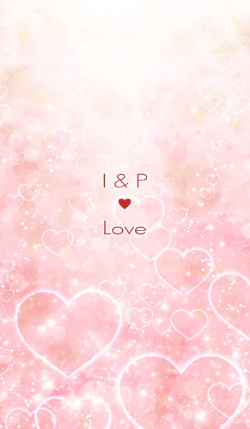 [LINE着せ替え] I ＆ P Love♥Heartの画像1