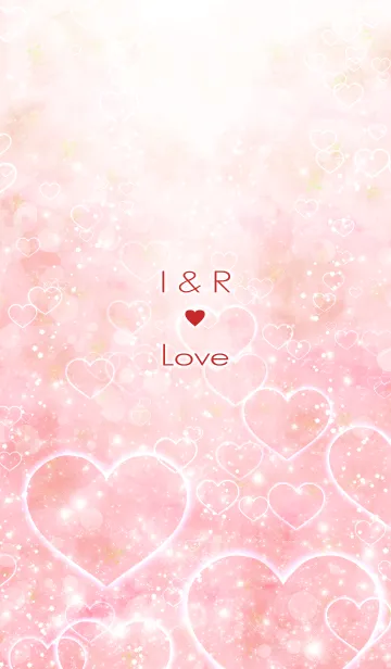 [LINE着せ替え] I ＆ R Love♥Heartの画像1