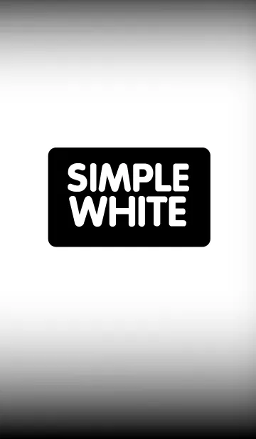 [LINE着せ替え] Simple White and Black Theme (jp)の画像1
