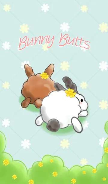 [LINE着せ替え] Rabbit Buttsの画像1