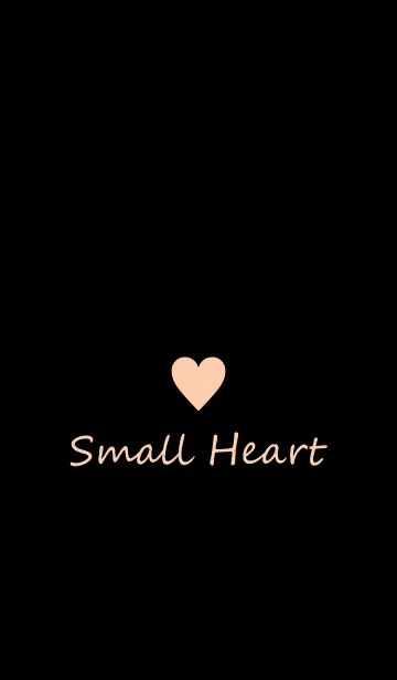 [LINE着せ替え] Small Heart *MilkyOrange*の画像1