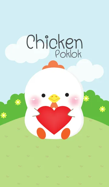 [LINE着せ替え] Poklok White Chicken Theme (jp)の画像1