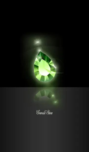 [LINE着せ替え] Emerald Stone～5月の誕生石<お守り石>～の画像1