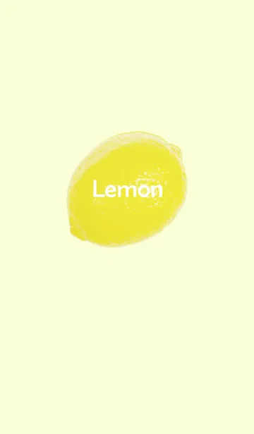 [LINE着せ替え] シンプルレモンの画像1