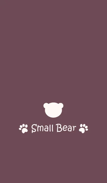 [LINE着せ替え] Small Bear *COCOA*の画像1