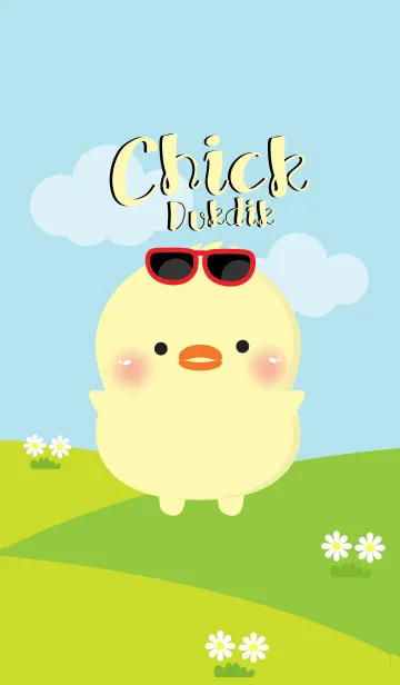 [LINE着せ替え] Poklok Chick Dukdik Theme (jp)の画像1