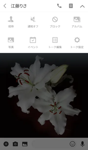 [LINE着せ替え] オリエントリリーの画像4