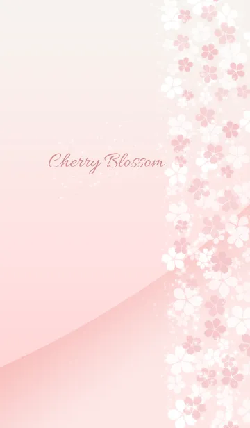 [LINE着せ替え] 桜 Cherry Blossom*pink beigeの画像1